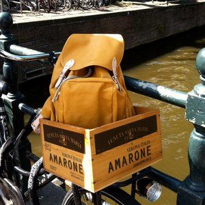 Authentic European Leather Rucksack